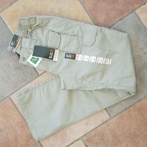 511 5.11 Tactical Taclite Pro Khaki Cargo Pants (Size 4 L)